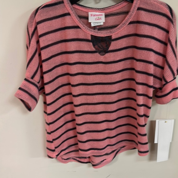 girls 4&up dork hatchi strip top lace encase 89% nylon 11% spandex - Picture 1 of 2